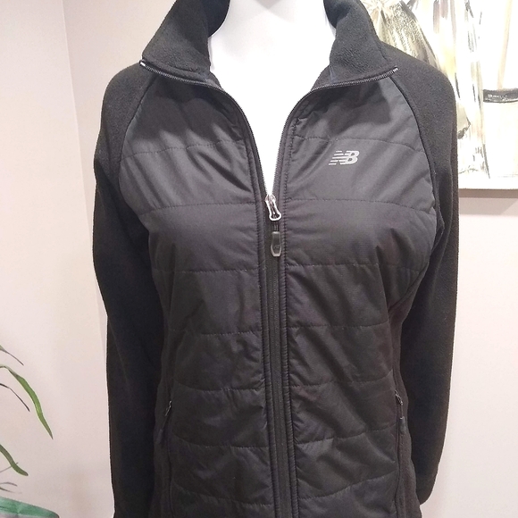 New Balance Jackets & Coats New Balance Black Puffer And Fleece